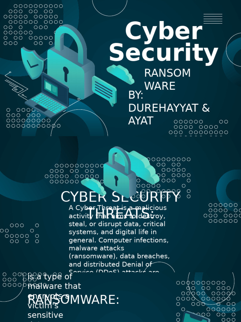 Cyber Security Threates | PDF