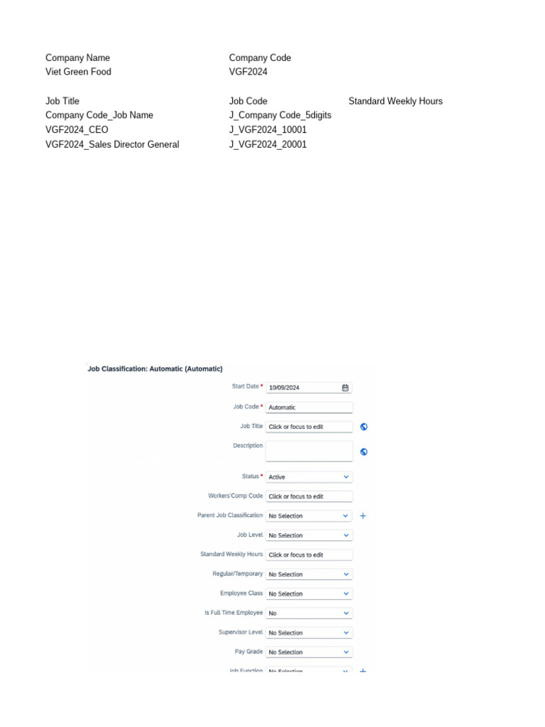 (DSU) Job and Position Structure Workbook | PDF | Business