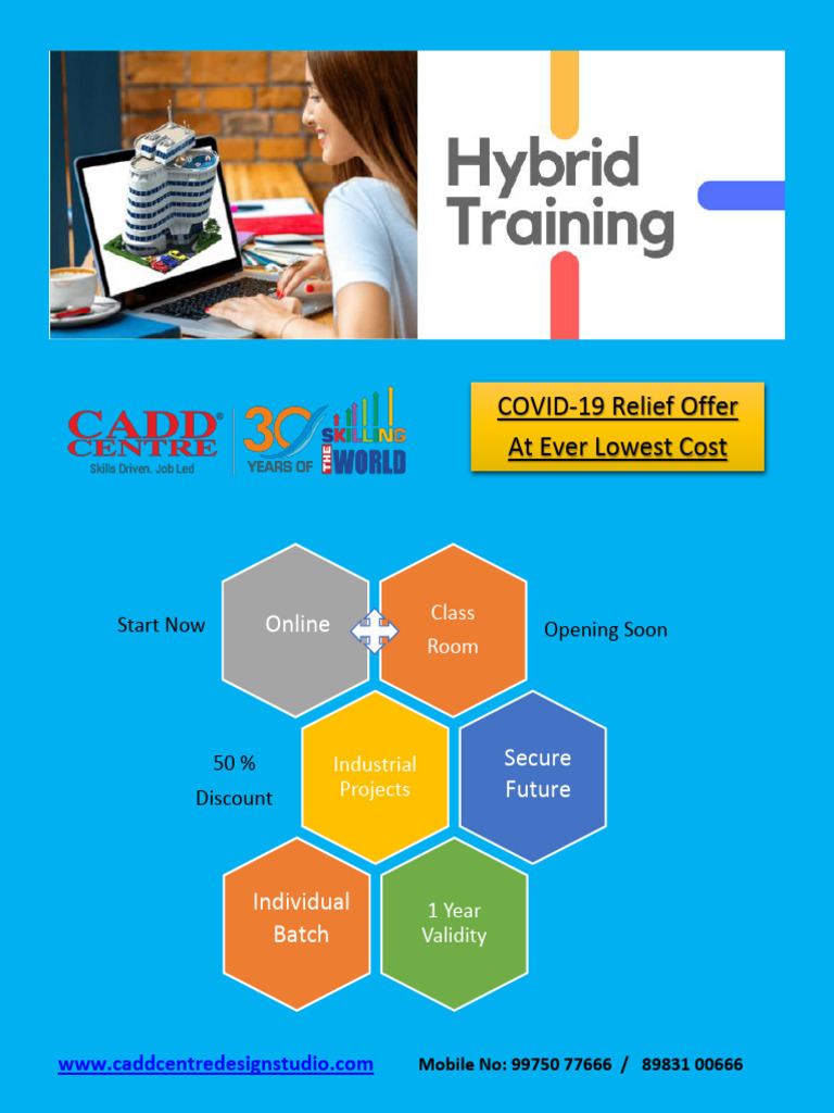 Hybrid CAD Training for Students | PDF | Computer Aided Design | Pandemic