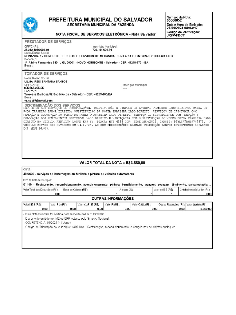 Nota Logan 2 | PDF