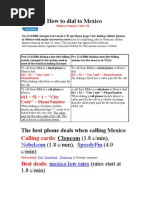 DiGi IDD 133 Call Rate | PDF | Networks | Telephony