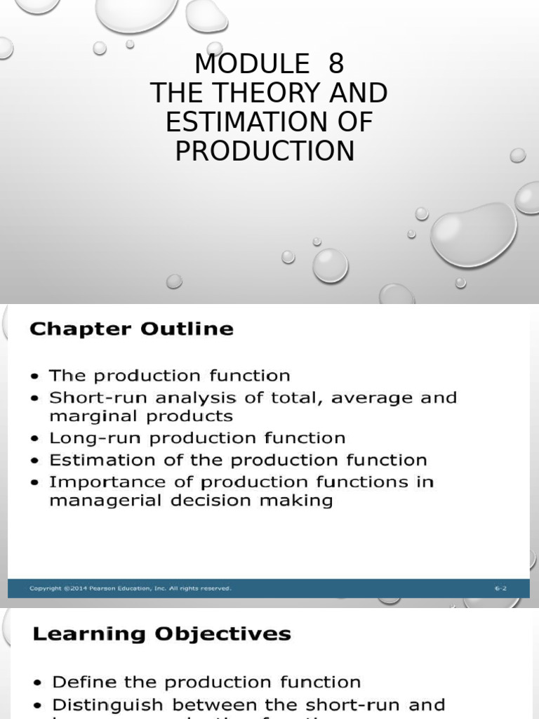 AE 11 Theory and Estimation of Production | PDF | Production Function ...