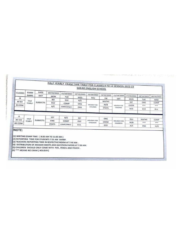 half-yearly-exam-time-table-final-pdf
