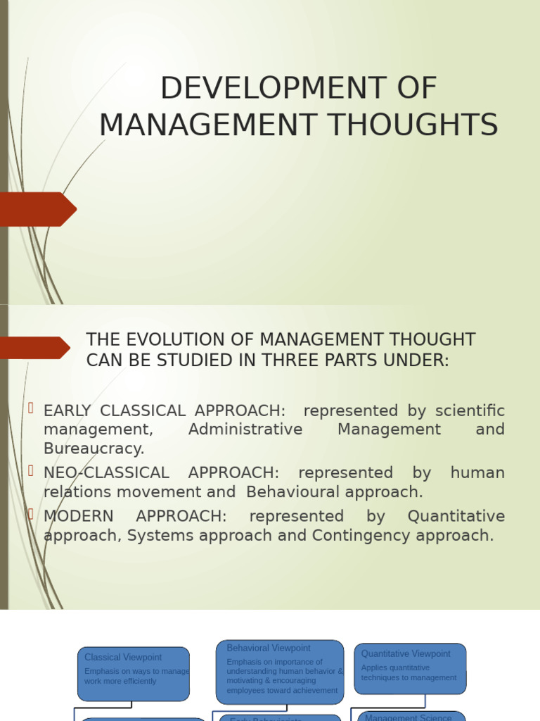 2 Management Thoughts Pdf Cost Of Living Business