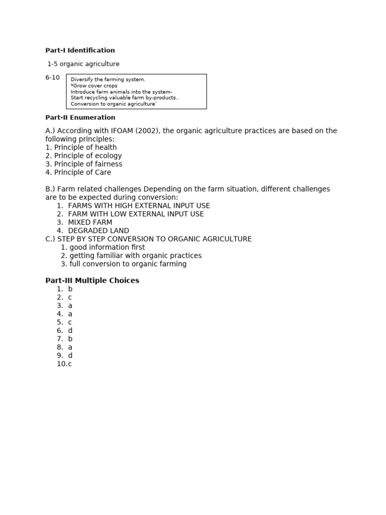 Organic Agriculture Conversion Guide | PDF | Technology & Engineering