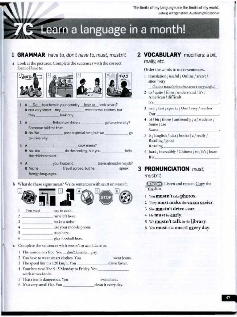 Homework - 7C - Learning A Language in A Month | PDF