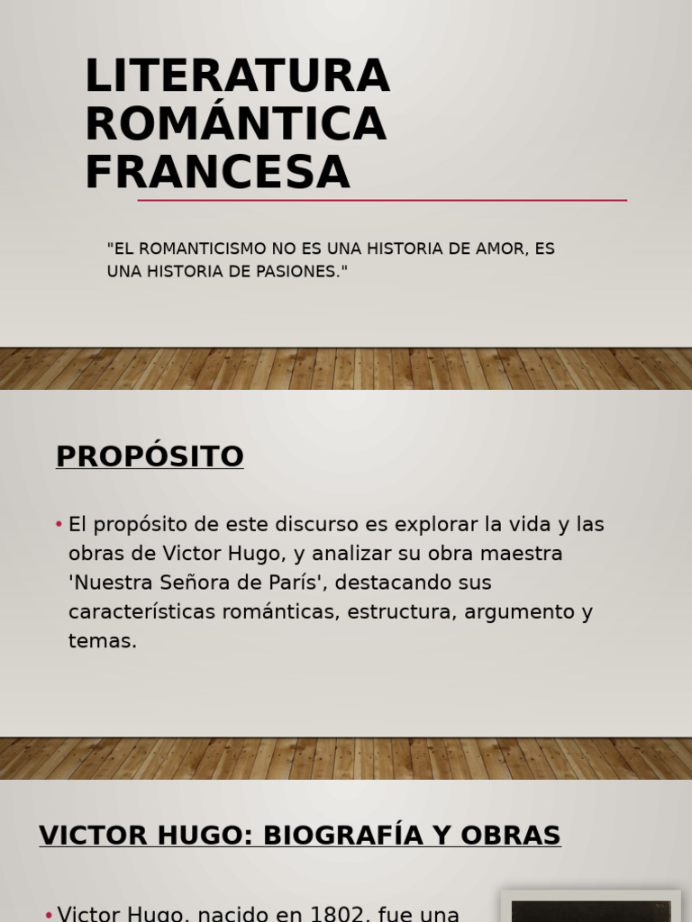 Literatura Romántica Francesa | PDF | Poesía | Clásicos