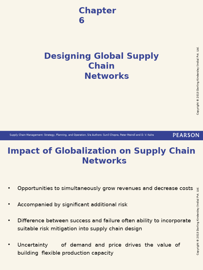 Chopra Meindl Chapter 6 New | PDF | Net Present Value | Supply Chain ...