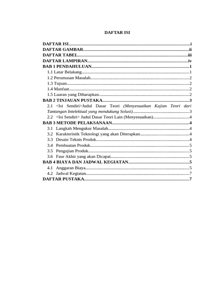 Panduan Proposal PKM-PI 2024 | PDF | Bisnis | Seni