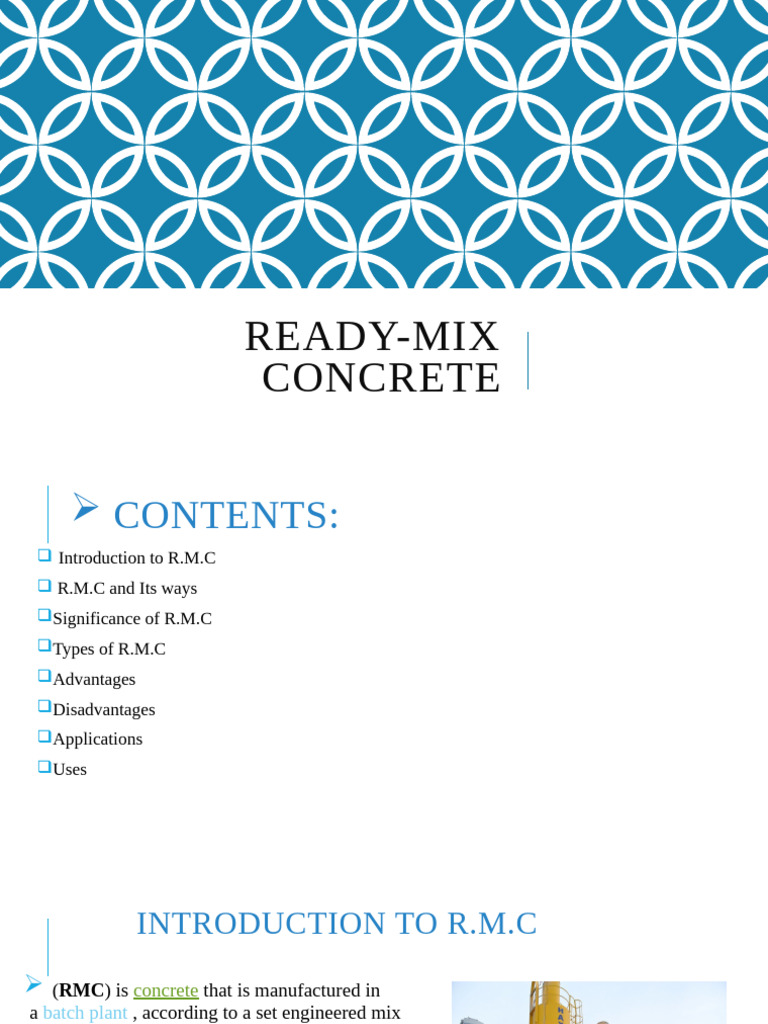 Ready-Mix Concrete 3141tallha ( (Autosaved-309189173239451136) ) | PDF ...