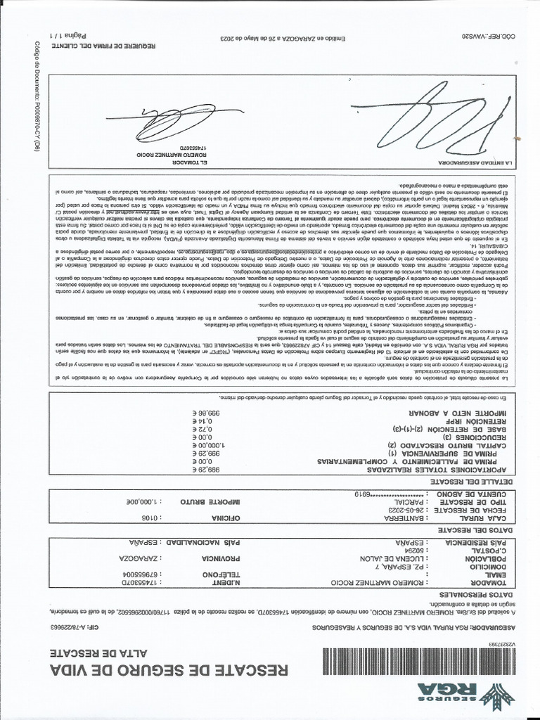 RGA | PDF