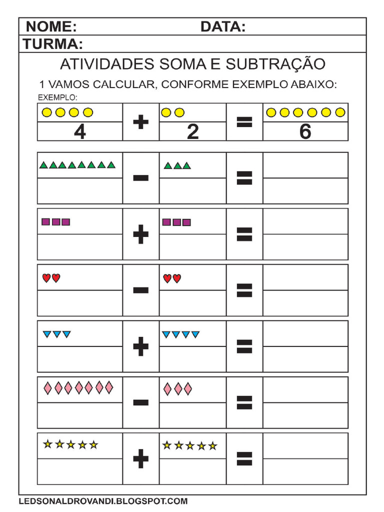 atividades-soma-e-subtracao-pdf