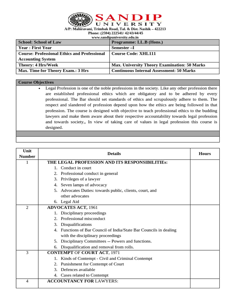 Professional Ethics Pdf Advocate Lawyer