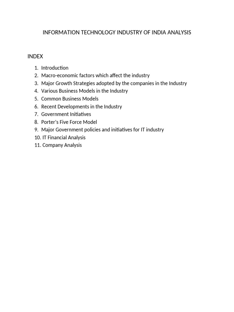 Group 3 - Information - Technology - Industry | PDF | Intellectual ...