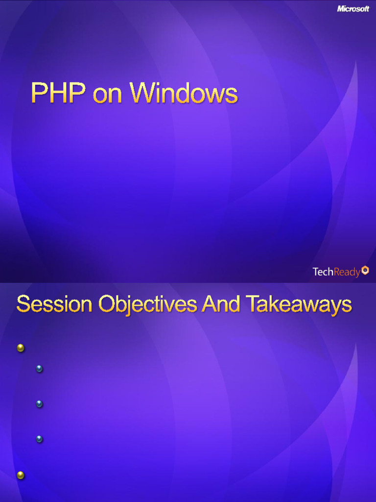 PHP Development on Windows Strategies | PDF | Php | Internet ...