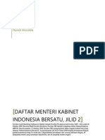 PPKN - Daftar Resmi Menteri Kabinet Indonesia Bersatu Jilid 2