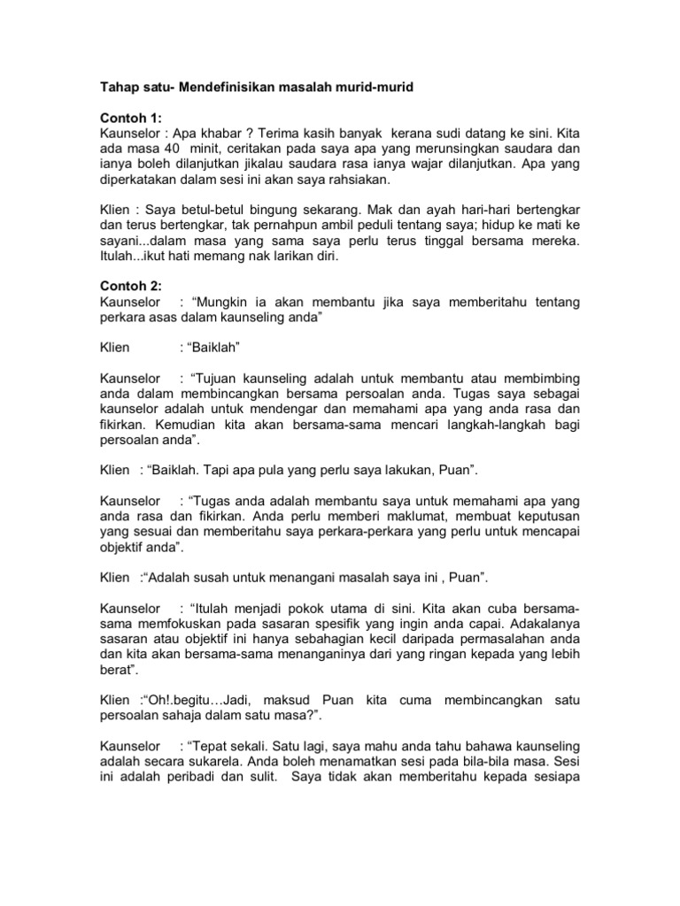 Contoh Dialog Bahasa Inggris