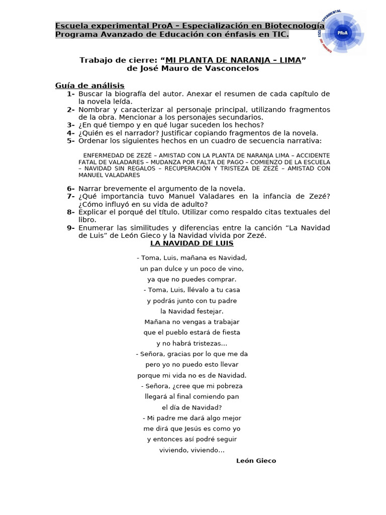 MI PLANTA DE NARANJA PDF