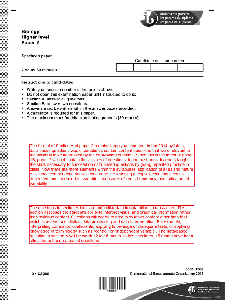 Paper 2 Teache Notes | PDF | Cognition | Cognitive Science