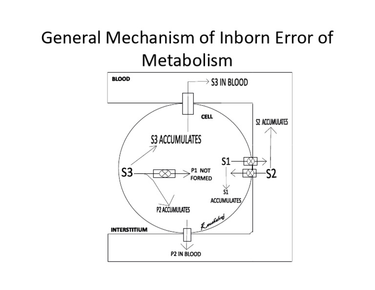 Scribd 003-003 General Mechanism of Inborn Errors of Metabolism | PDF