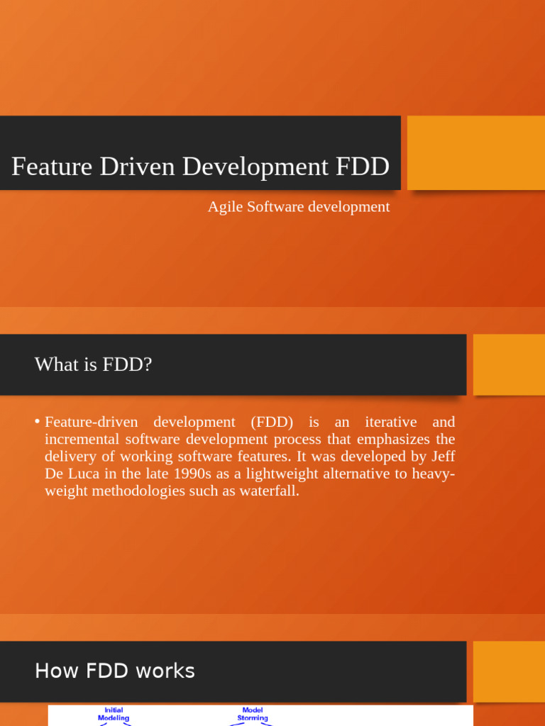 19 Feature Driven Development FDD 19 | PDF | Software Development ...