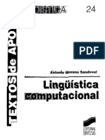 Moreno Sandoval, Antonio - Linguistic A Computacional
