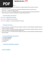 Types d'appuis en RDM expliqués | PDF