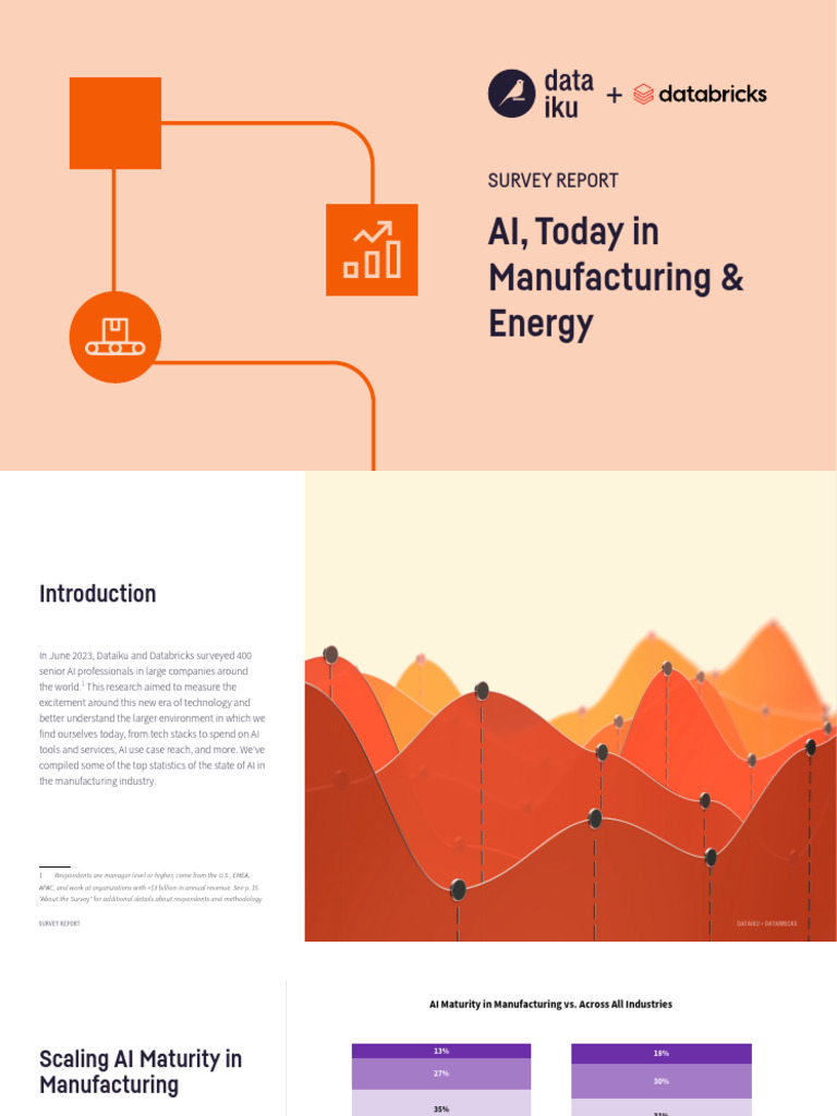 Data Iku Ai In Manufacturing Report 2024 Pdf Artificial