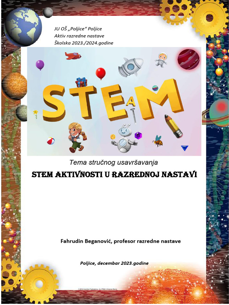 Stem Aktivnosti U Razrednoj Nastavi | PDF