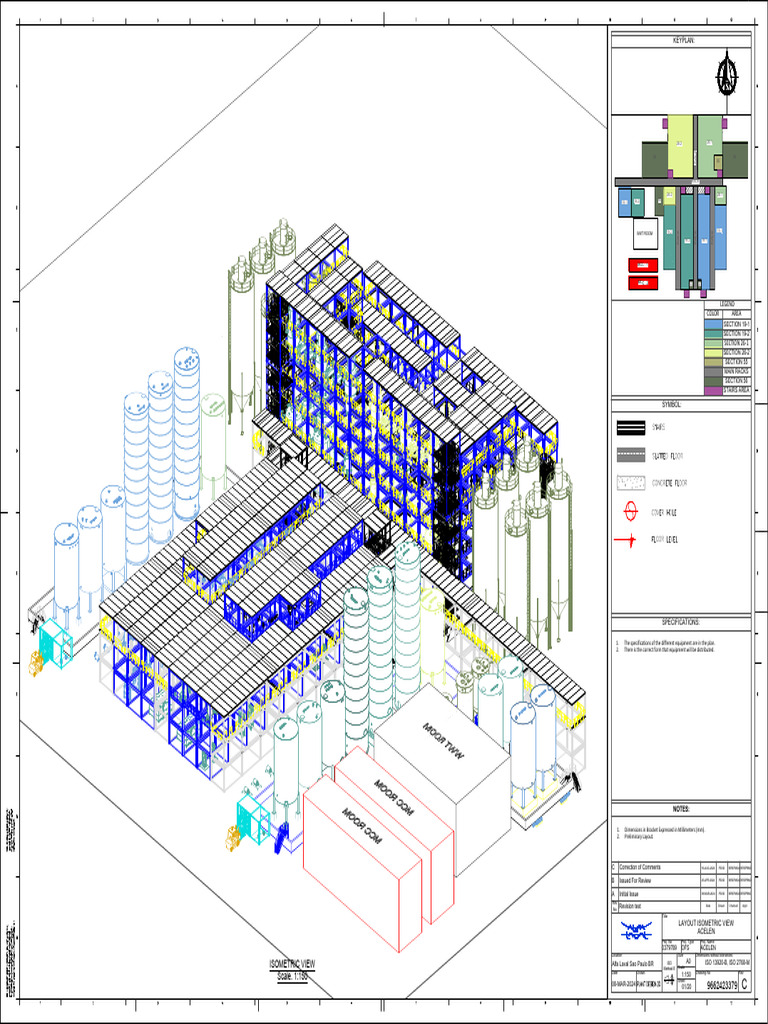 Rev.C - Foundation Layout - ACELEN | PDF