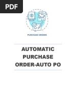 Automatic PO Creation in SAP MM | PDF