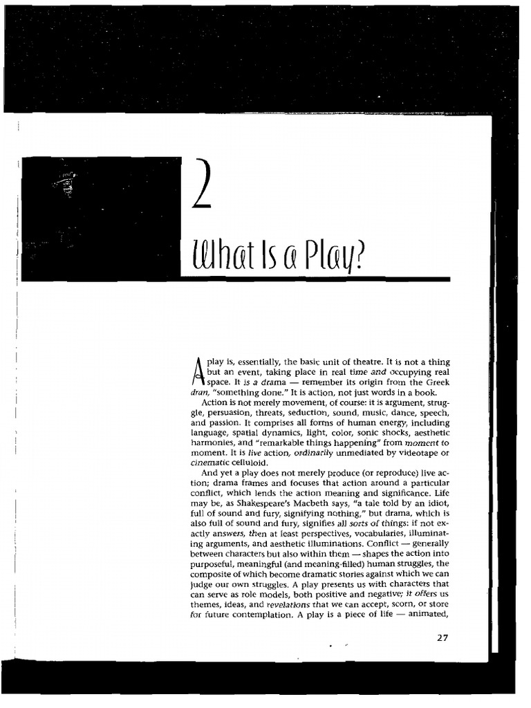 What is a play pdf