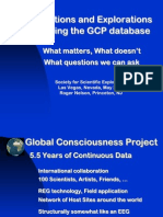 Roger Nelson- Questions and Explorations Probing the GCP database