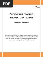 Guía para Crear Orden de Compra en SAP | PDF | Informática