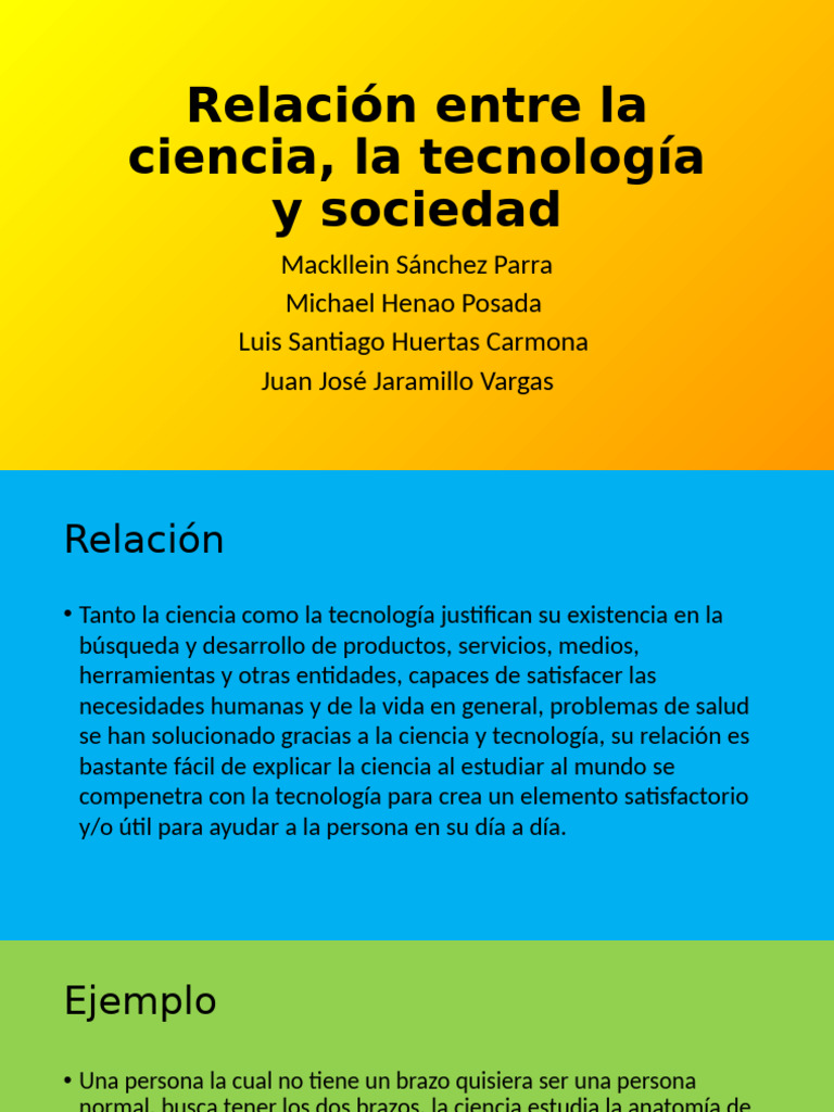 Ciencia y Tecnología: Impacto en la Sociedad | PDF