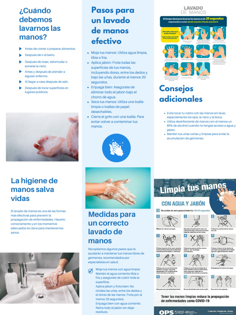 Lavado de Manos | PDF | Lavado de manos | Salud pública