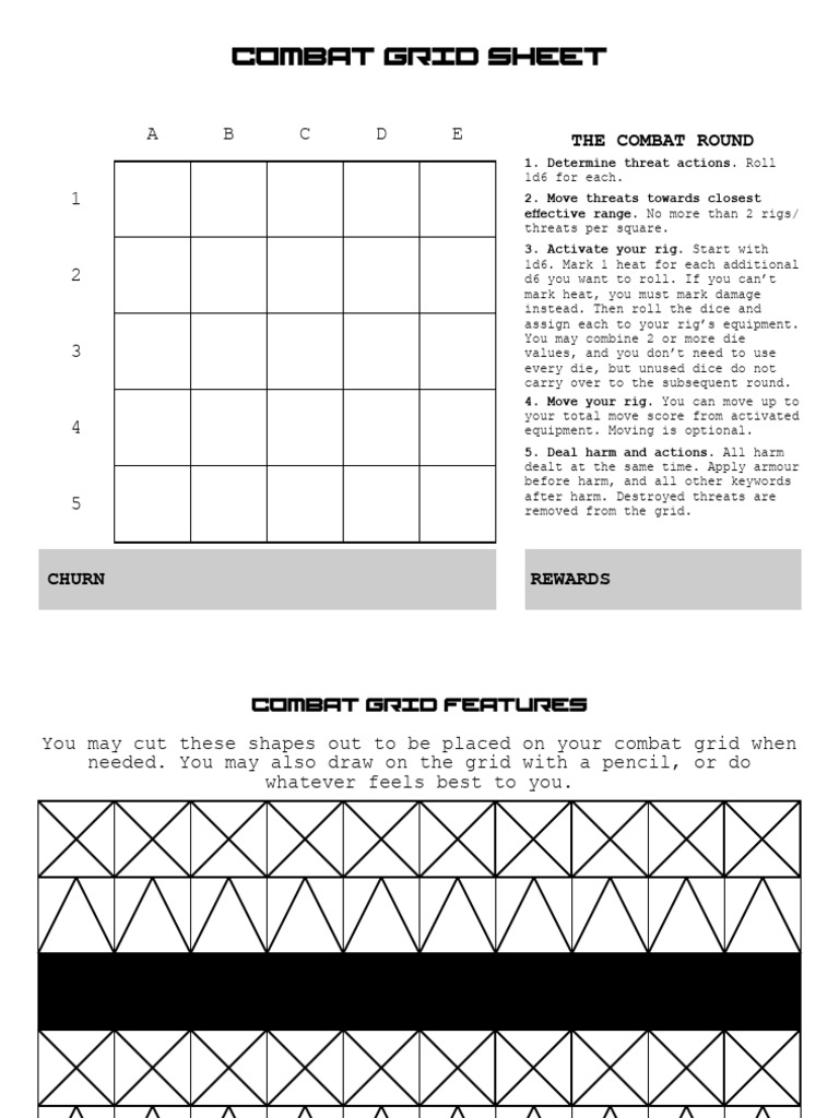 RIG Play Sheets V 1.3 | PDF | Military Technology | Ballistics