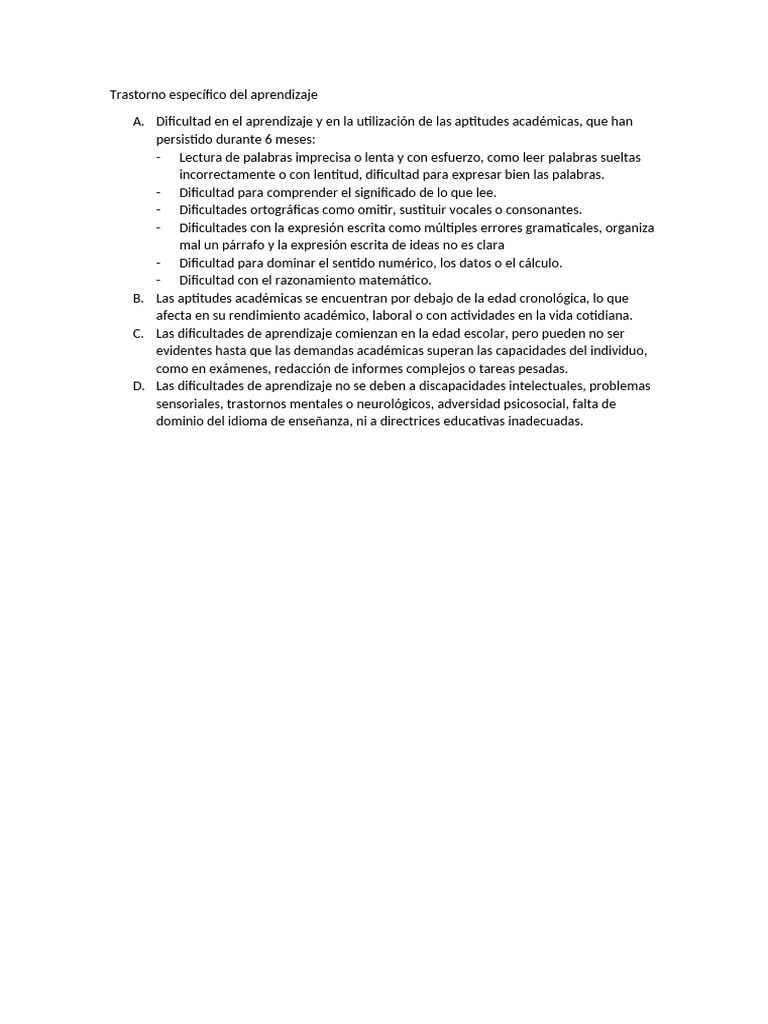 Criterios Diagnostico | PDF | Crecimiento personal y profesional