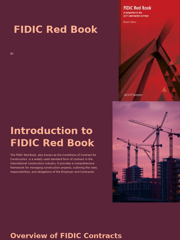 Introduction to fidic red book 2 pdf employment adjudication