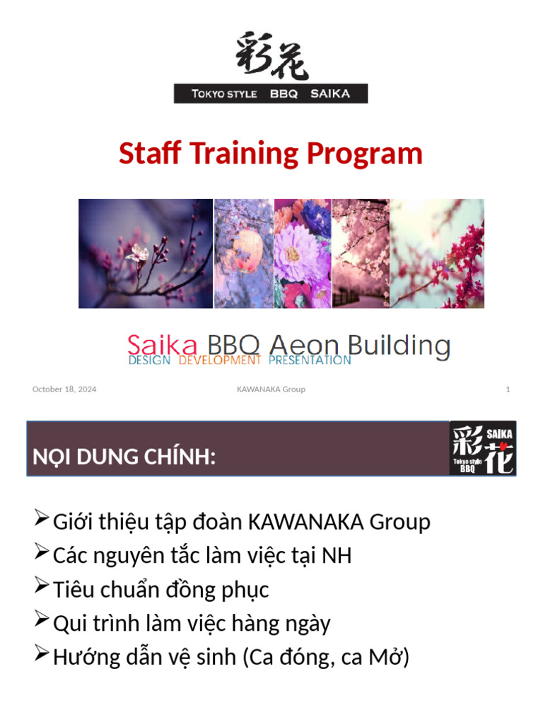 Staff Training Program | PDF