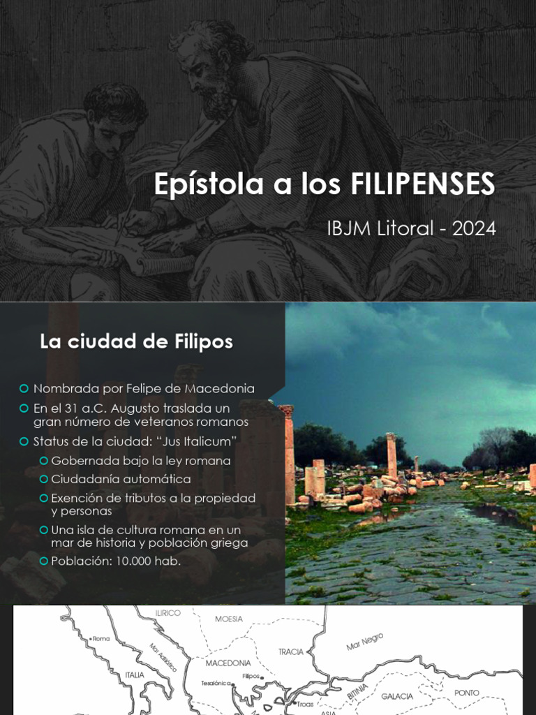 Epístola a los FILIPENSES | PDF | Pablo el apóstol | Cristo (título)