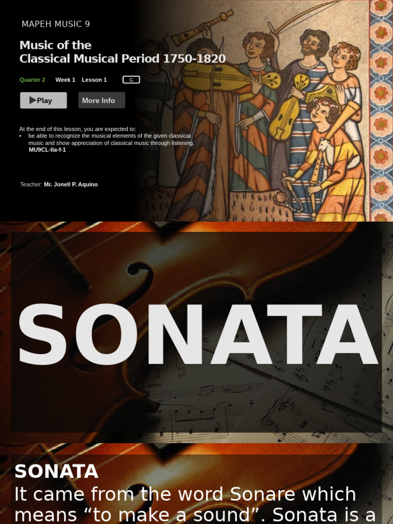 Classical Music Forms and Composers | PDF | Classical Period (Music ...