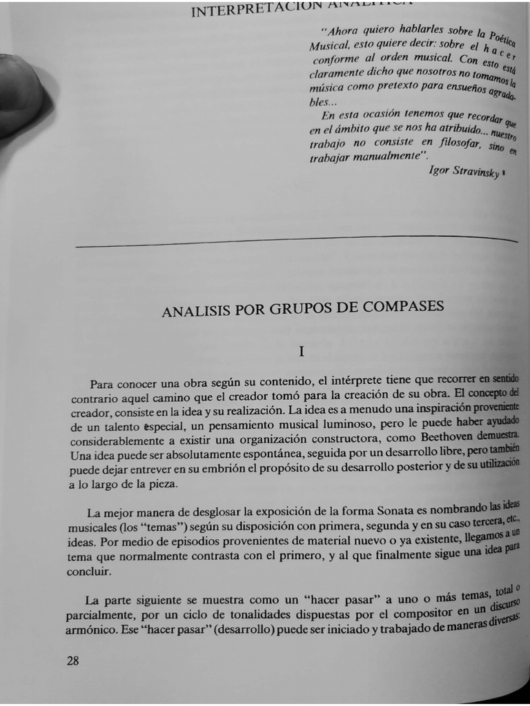 Analisis Por Grupos de Compases | PDF