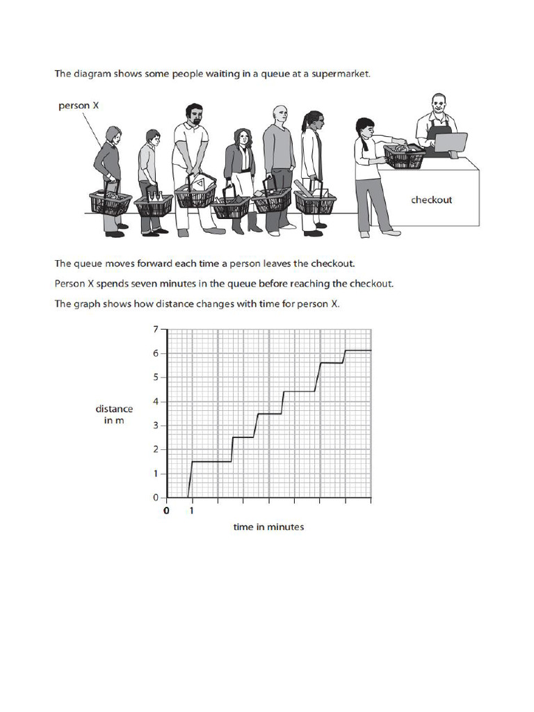 Distance Time Graph Exercise | PDF