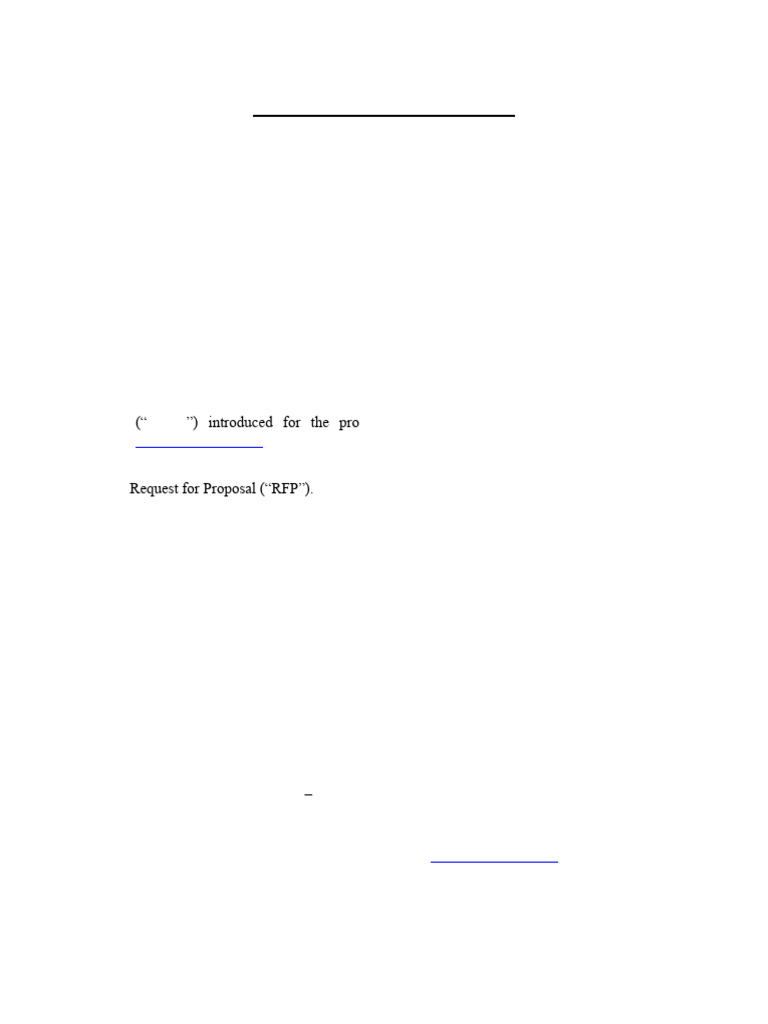 E-Tendering Process for Highway Project | PDF | Request For Proposal