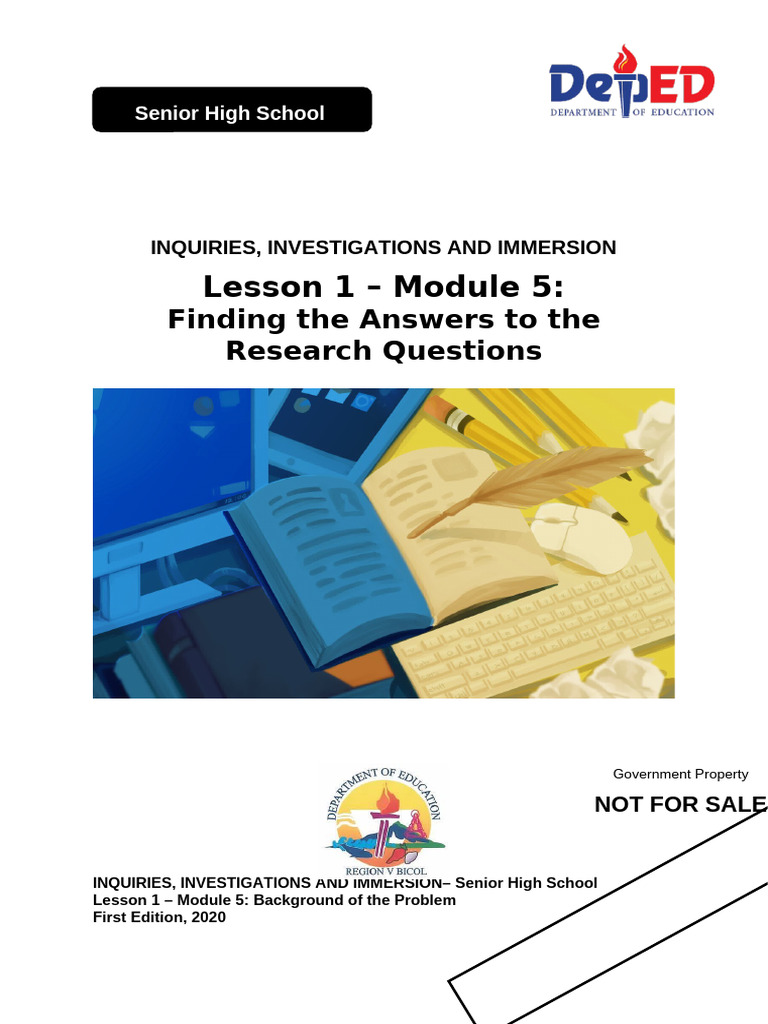Finding answers pdf data