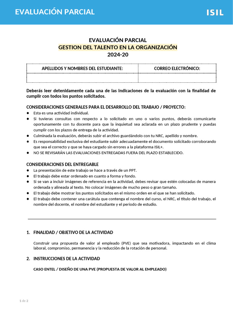 Parcial | PDF | Crecimiento personal y profesional