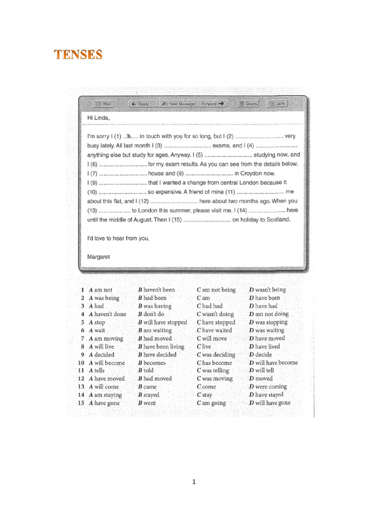 Verb Exercises for Language Practice | PDF