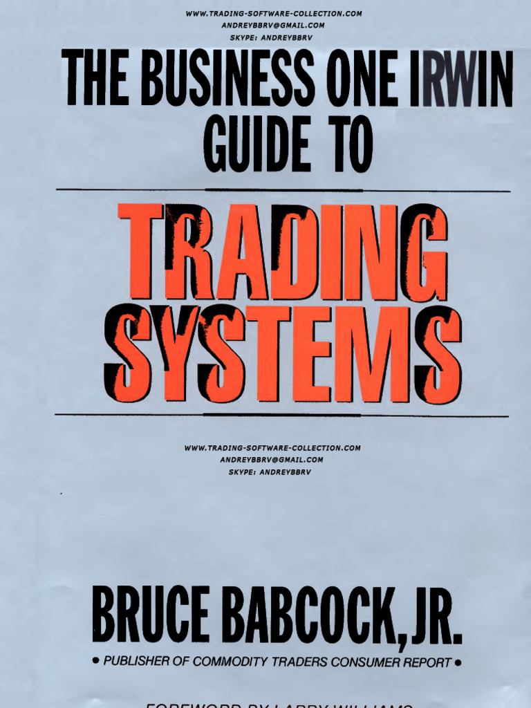 The New Commodity Trading Systems & ..①