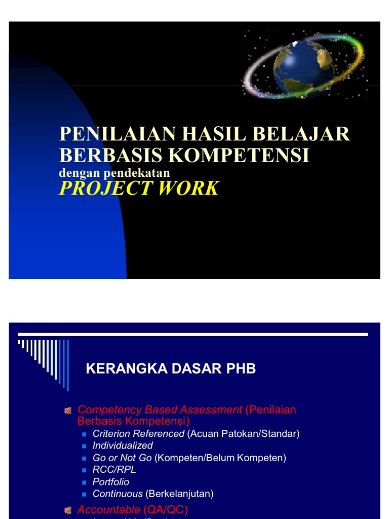 07 Konsep Project Work | PDF